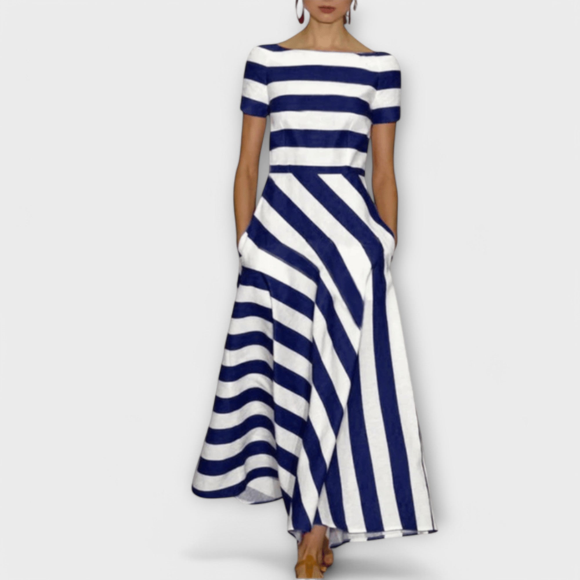 Striped Maxi Dress