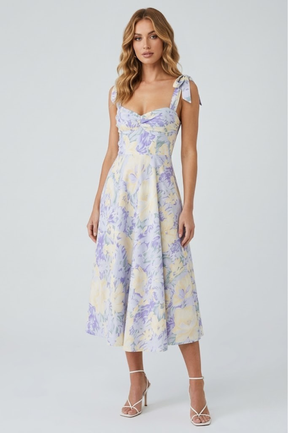 Lavande Midi Dress