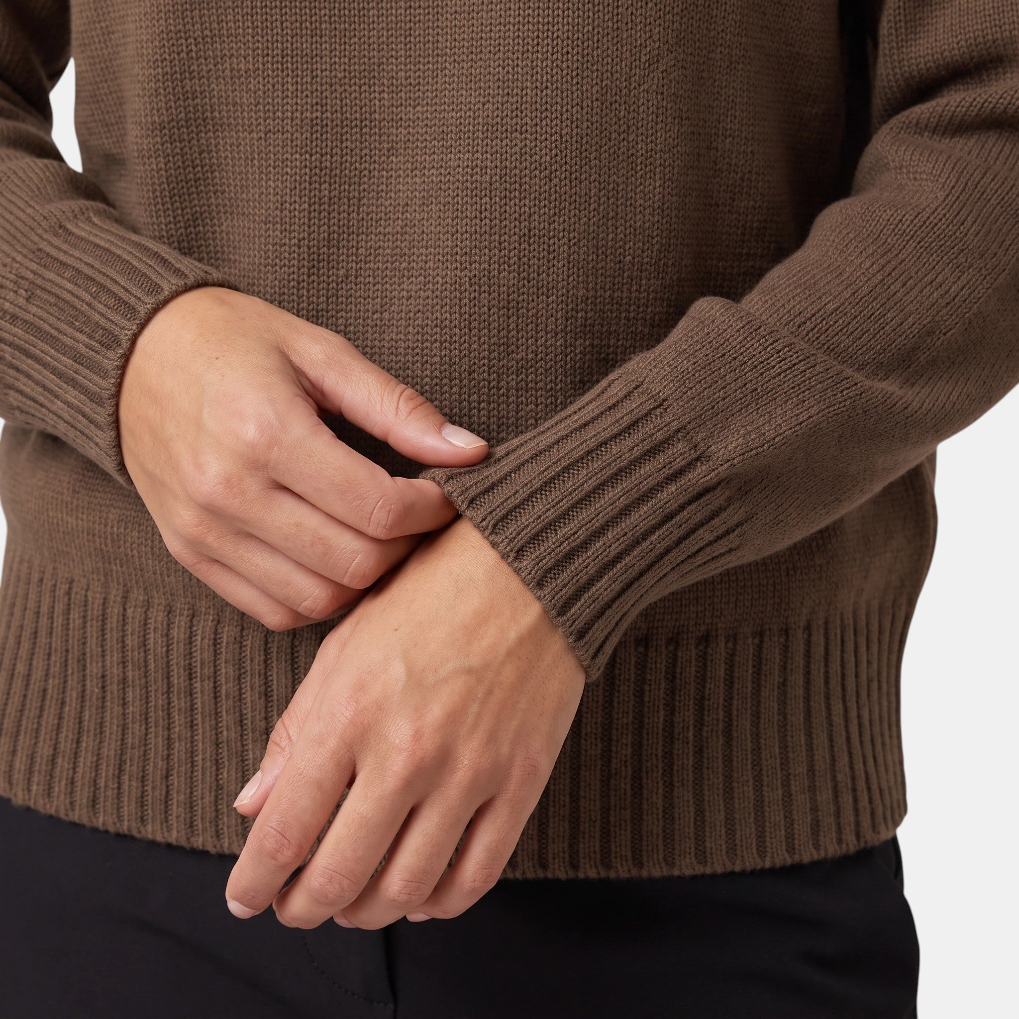NAJAS | Women's Relaxed Fit Turtleneck Knit Sweater