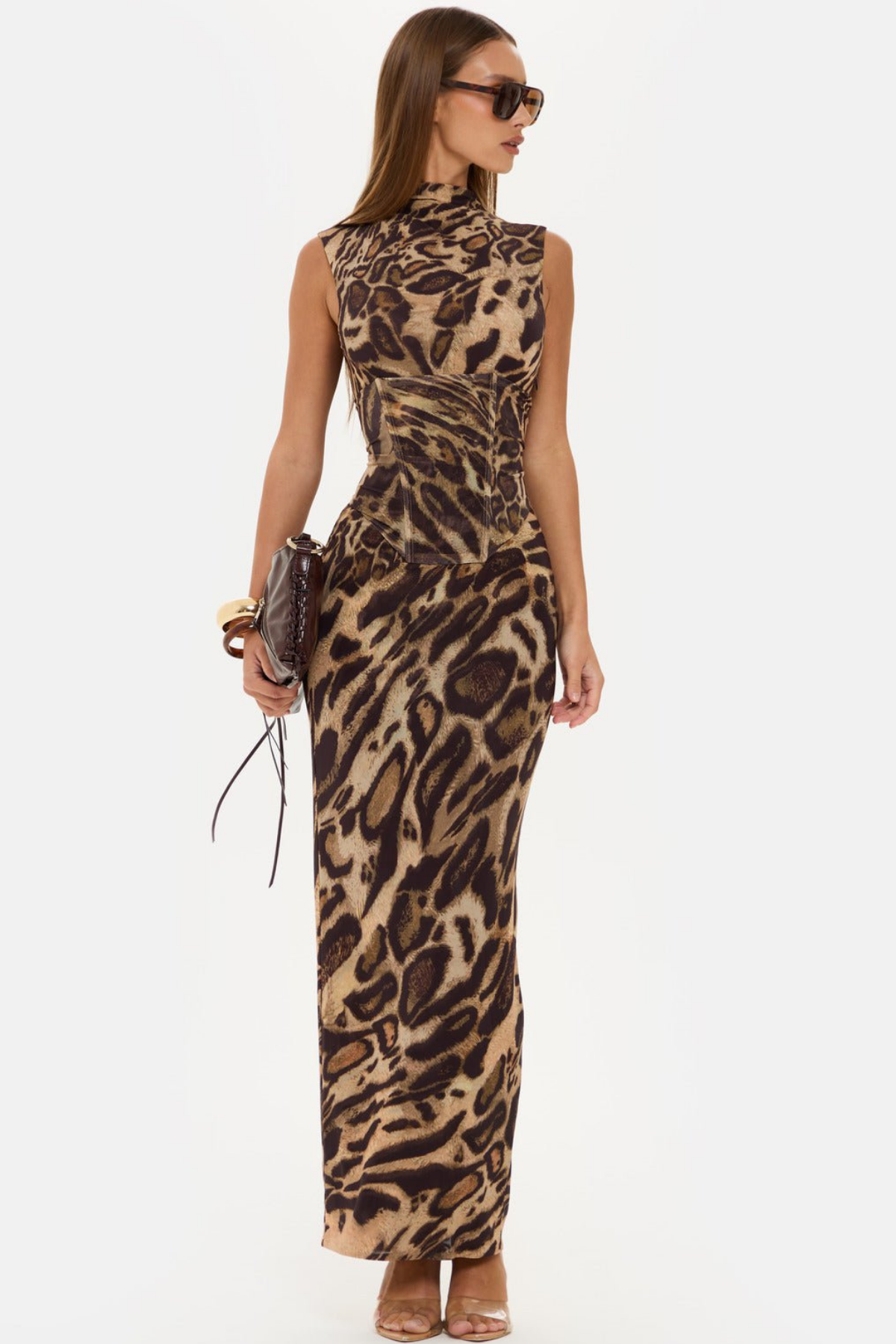 Léopard Maxi Dress
