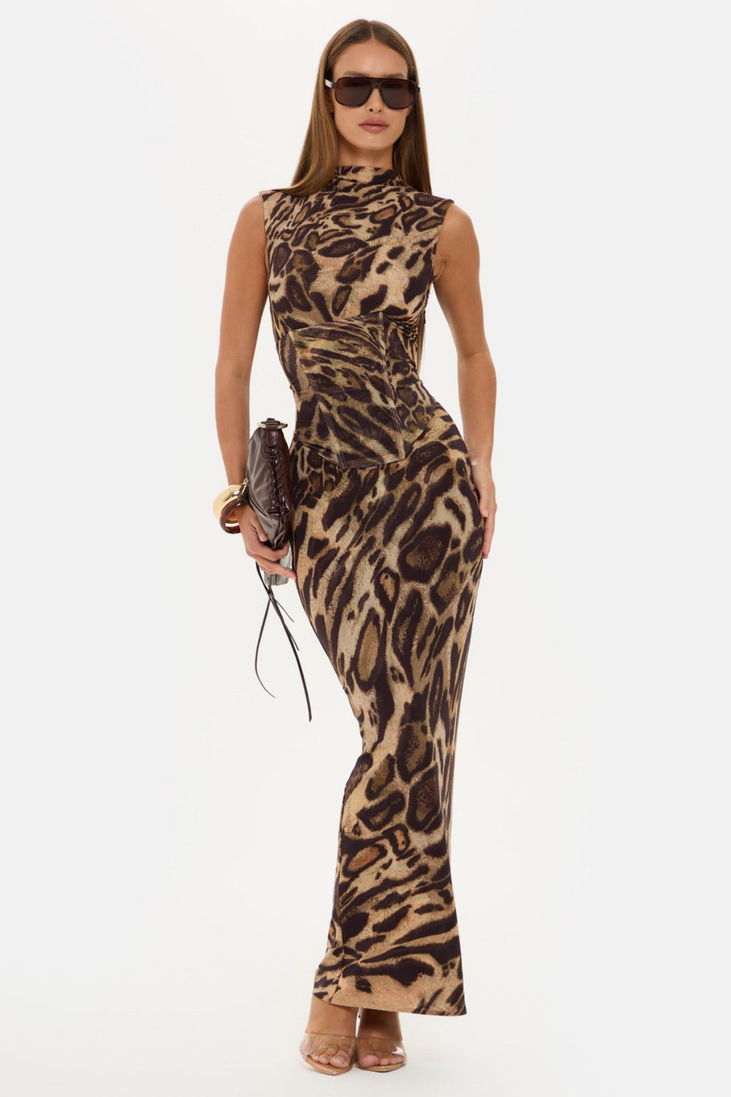 Léopard Maxi Dress