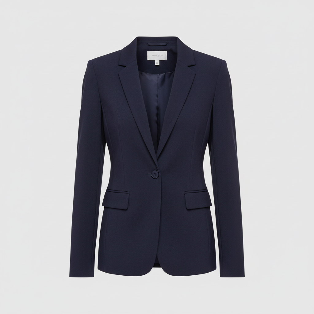 Annelien | Black Blazer for Women, Fitted Long Sleeve