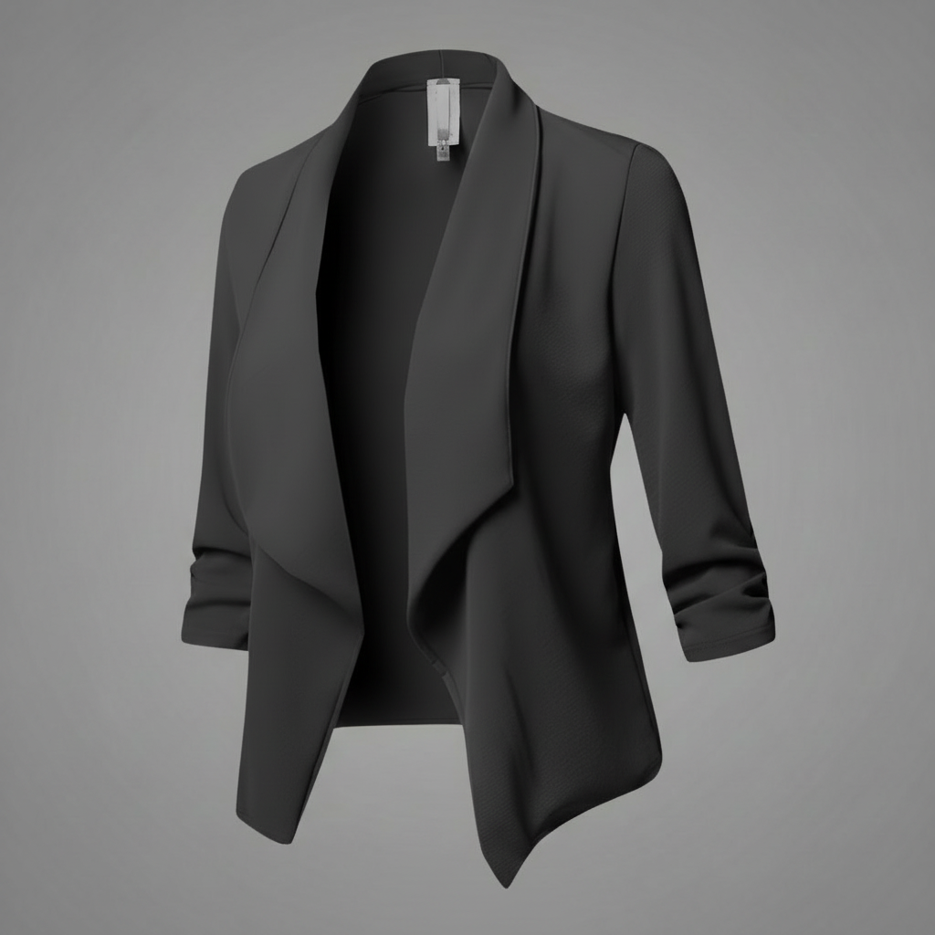 Black Blazer for Women | Modern Long Sleeve Fashion Jacket