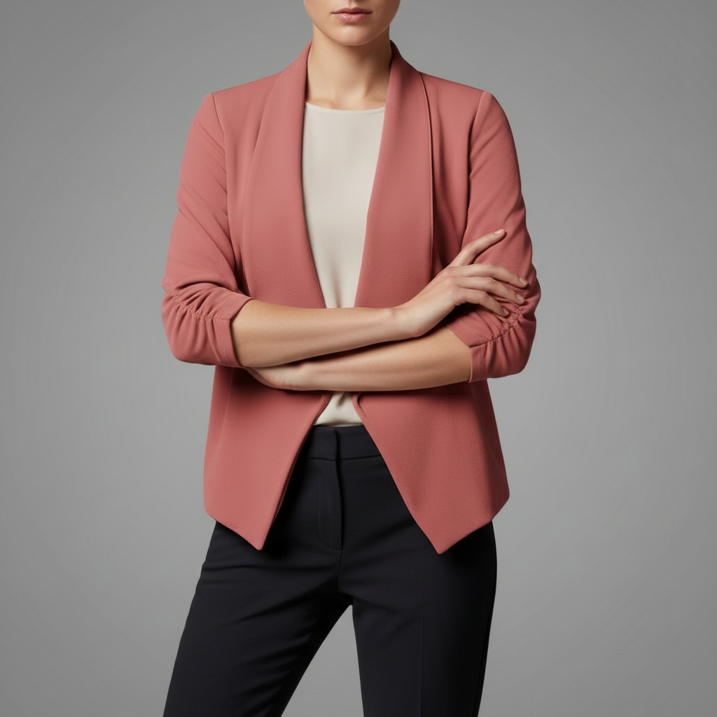 Black Blazer for Women | Modern Long Sleeve Fashion Jacket