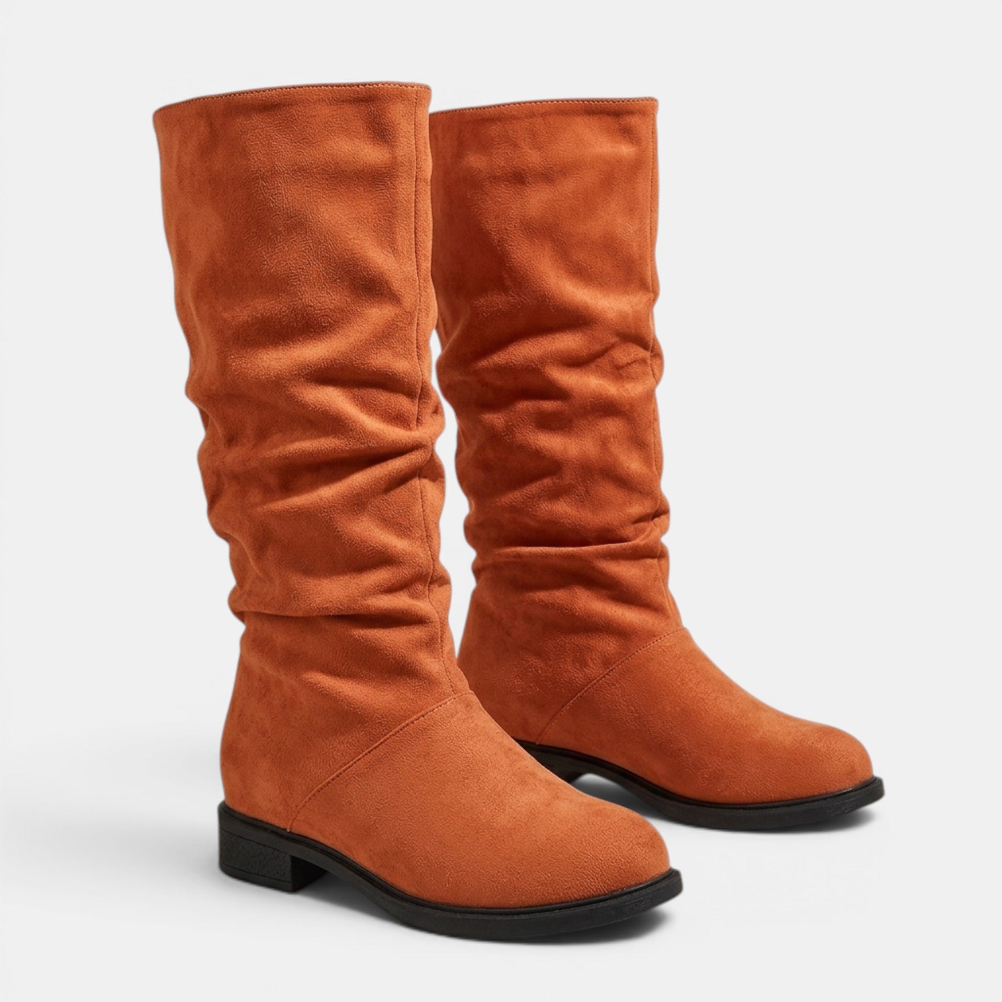 NAJAS | Women's Mid-Calf Slip-On Boots