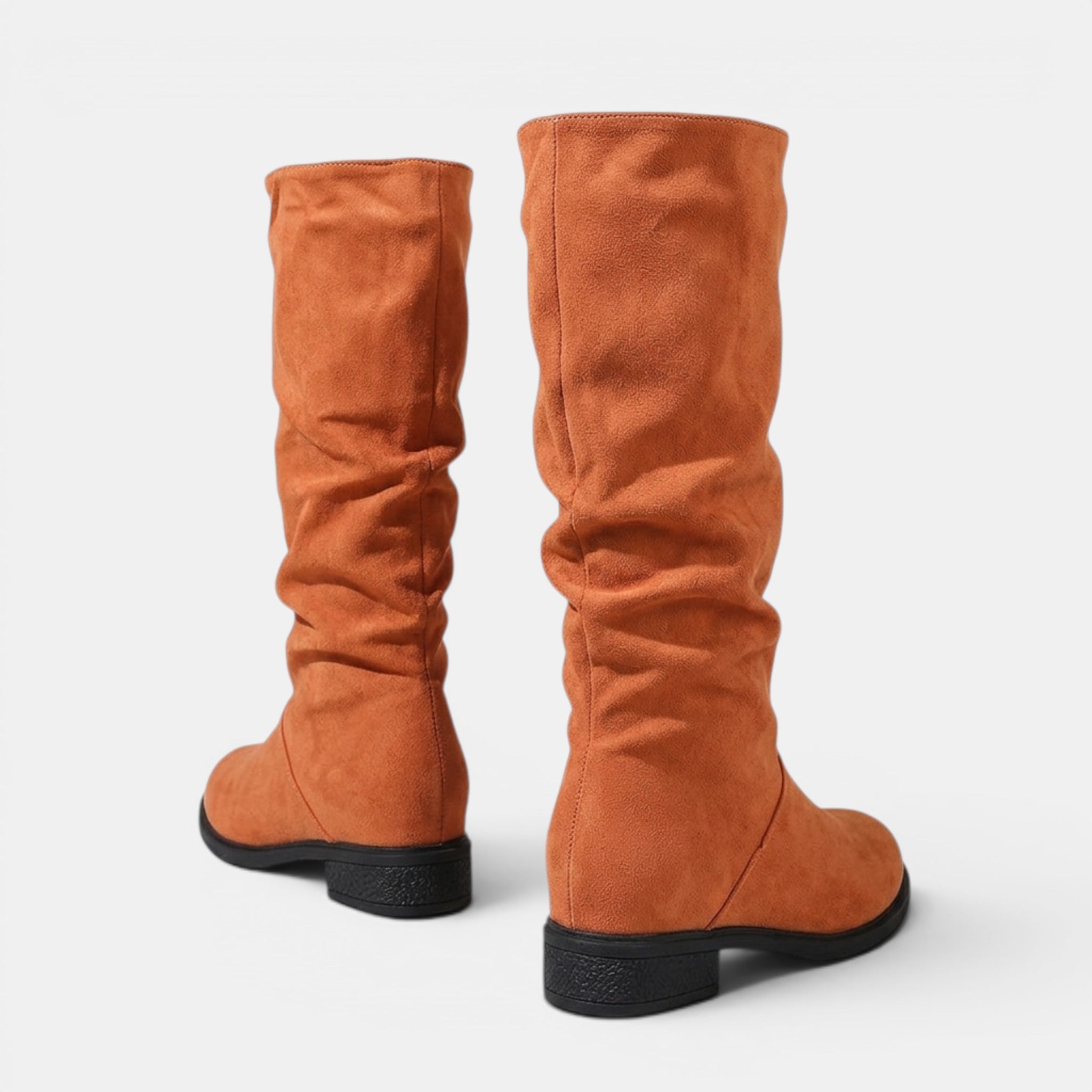 NAJAS | Women's Mid-Calf Slip-On Boots