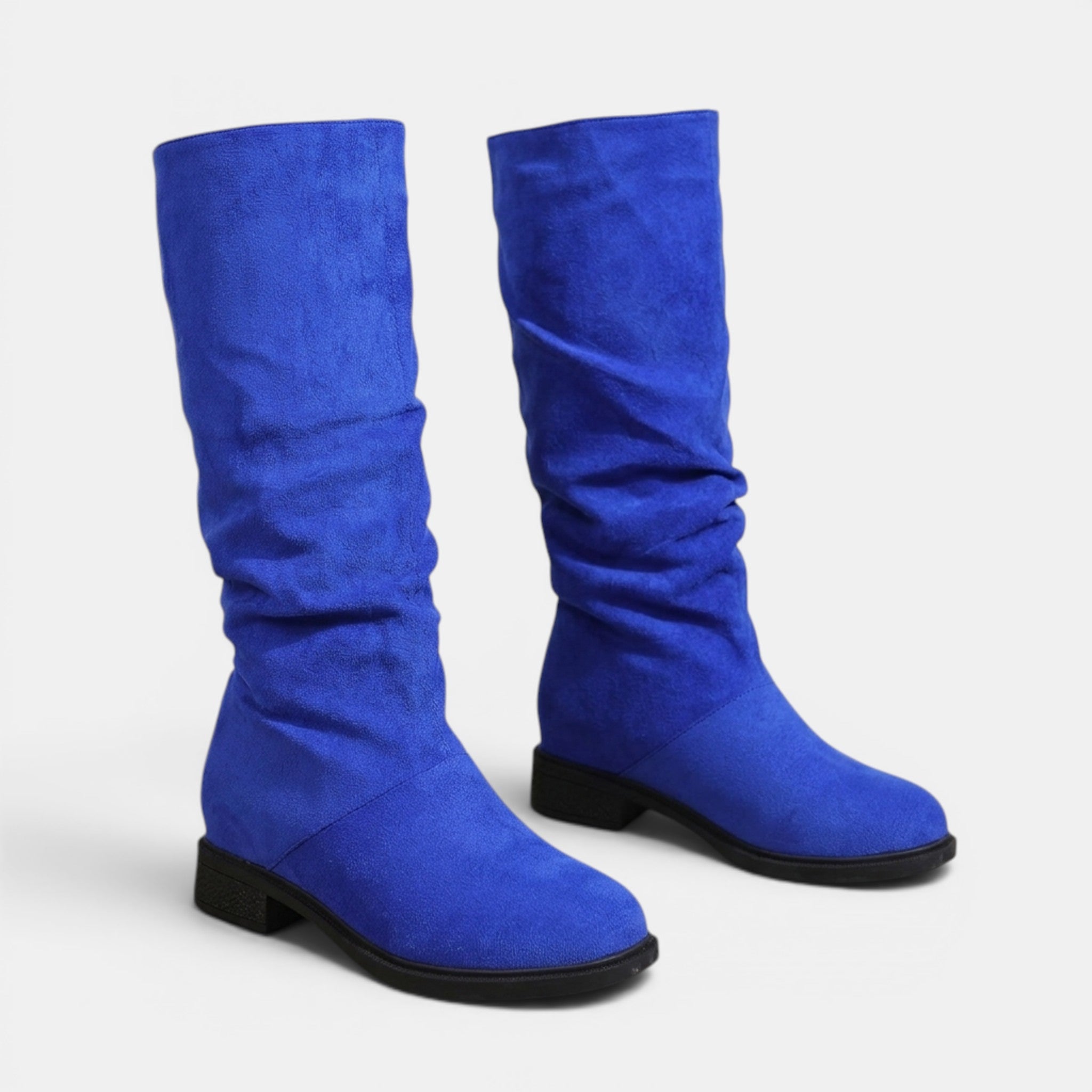 NAJAS | Women's Mid-Calf Slip-On Boots