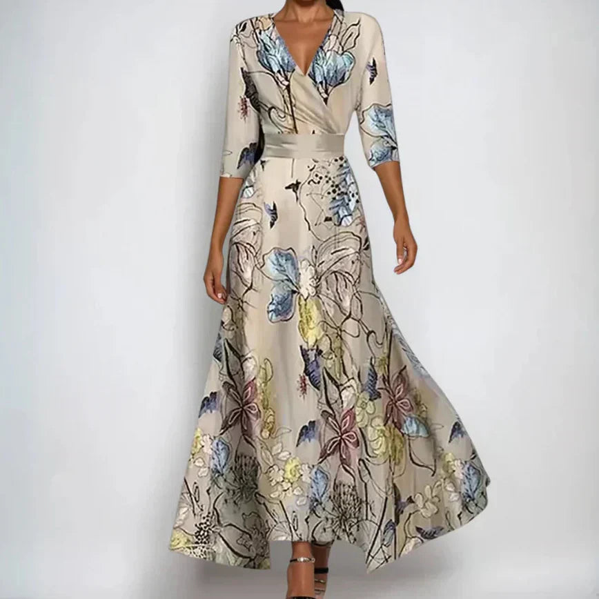 Luxury Floral Dress
