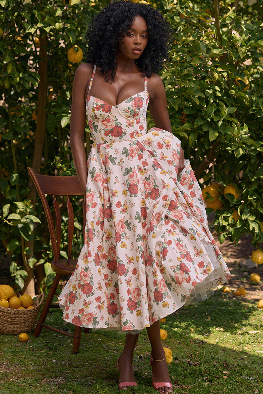 Roseline Midi Dress