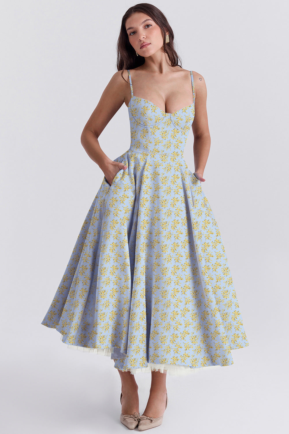 Roseline Midi Dress