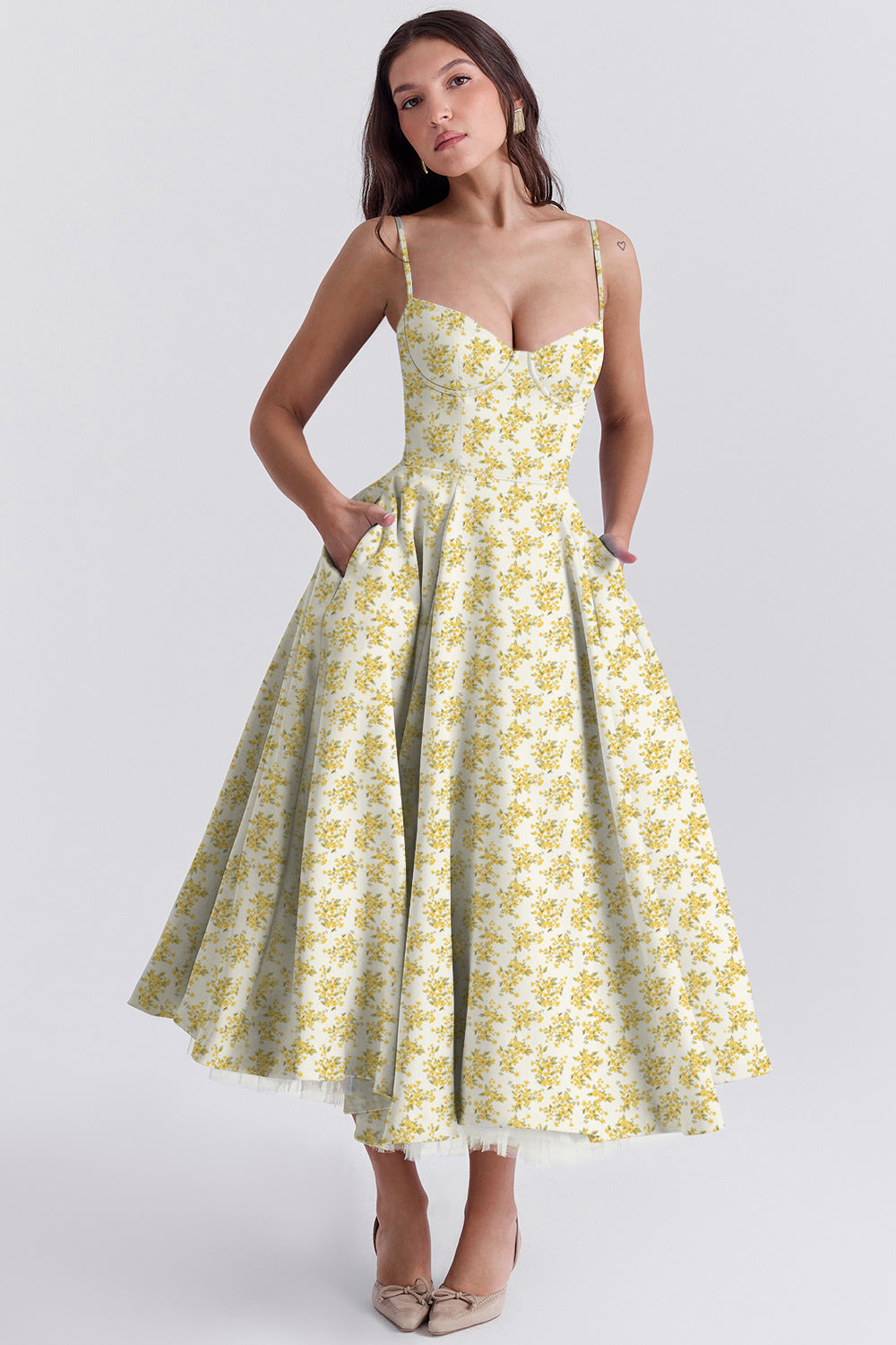 Roseline Midi Dress