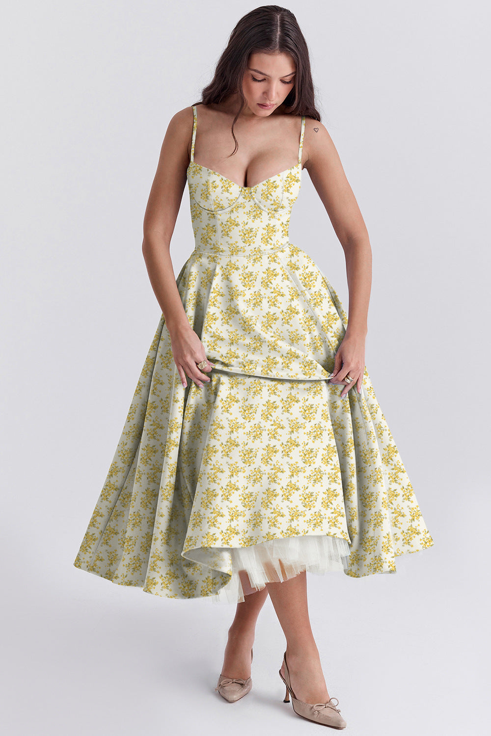 Roseline Midi Dress