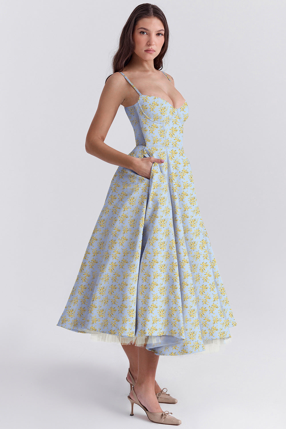 Roseline Midi Dress