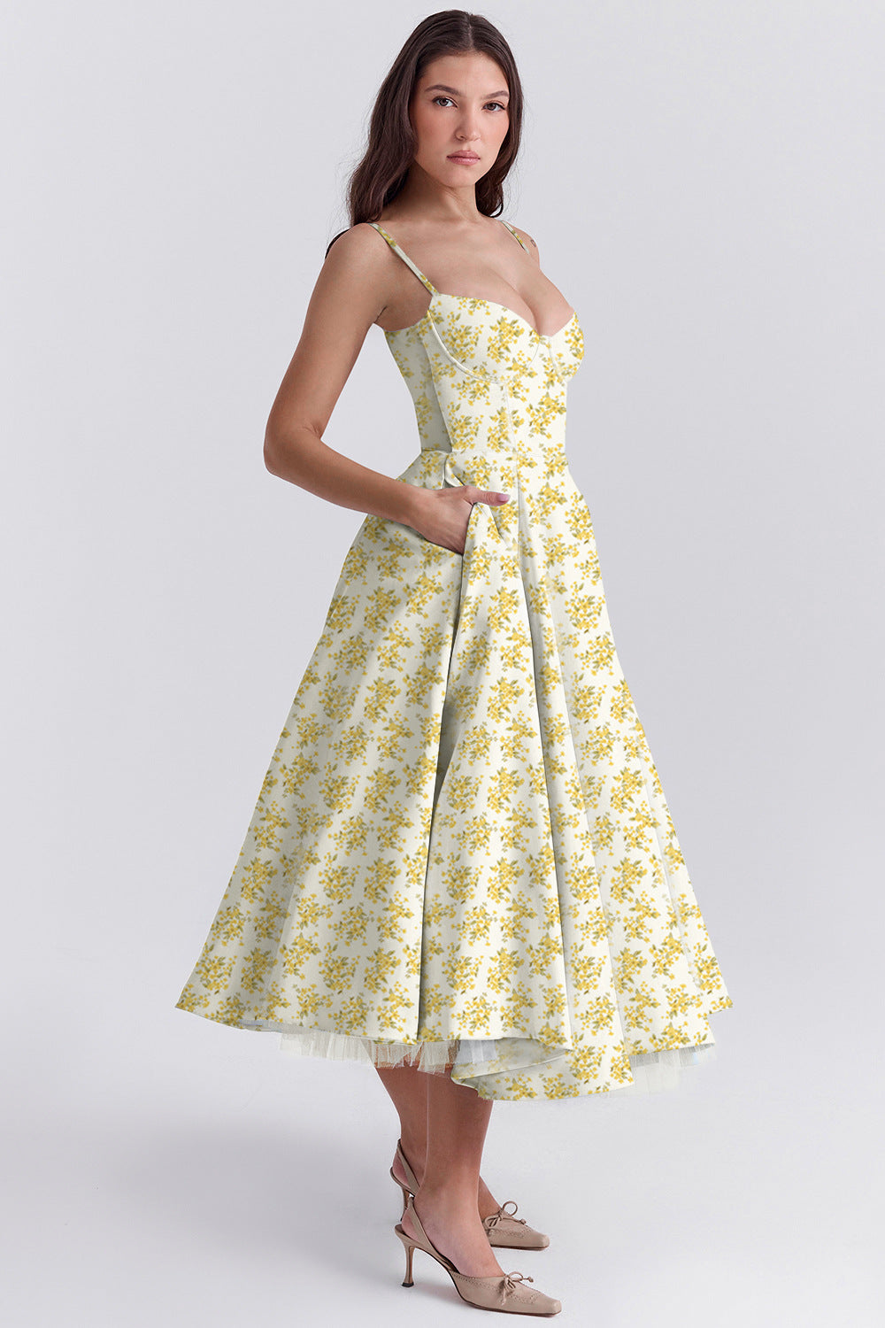 Roseline Midi Dress