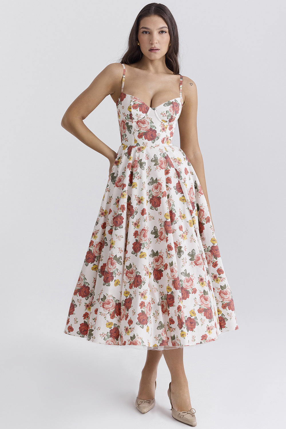 Roseline Midi Dress