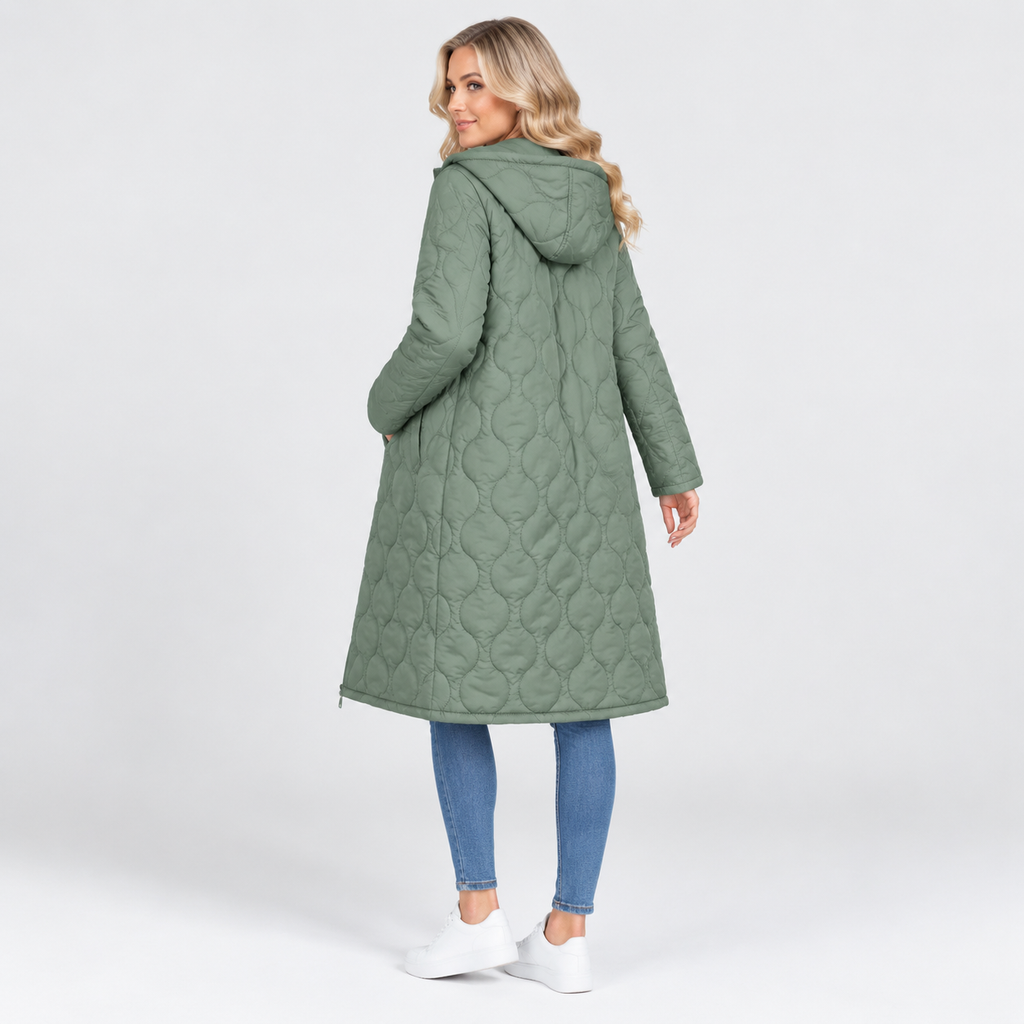 NAJAS | Women’s Padded Jacket Hooded Loose Fit Winter Outerwear