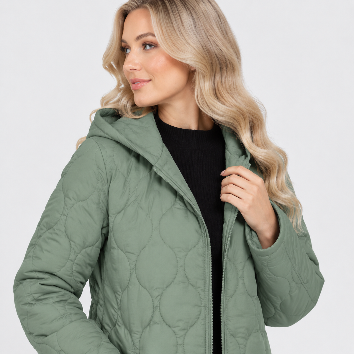 NAJAS | Women’s Padded Jacket Hooded Loose Fit Winter Outerwear