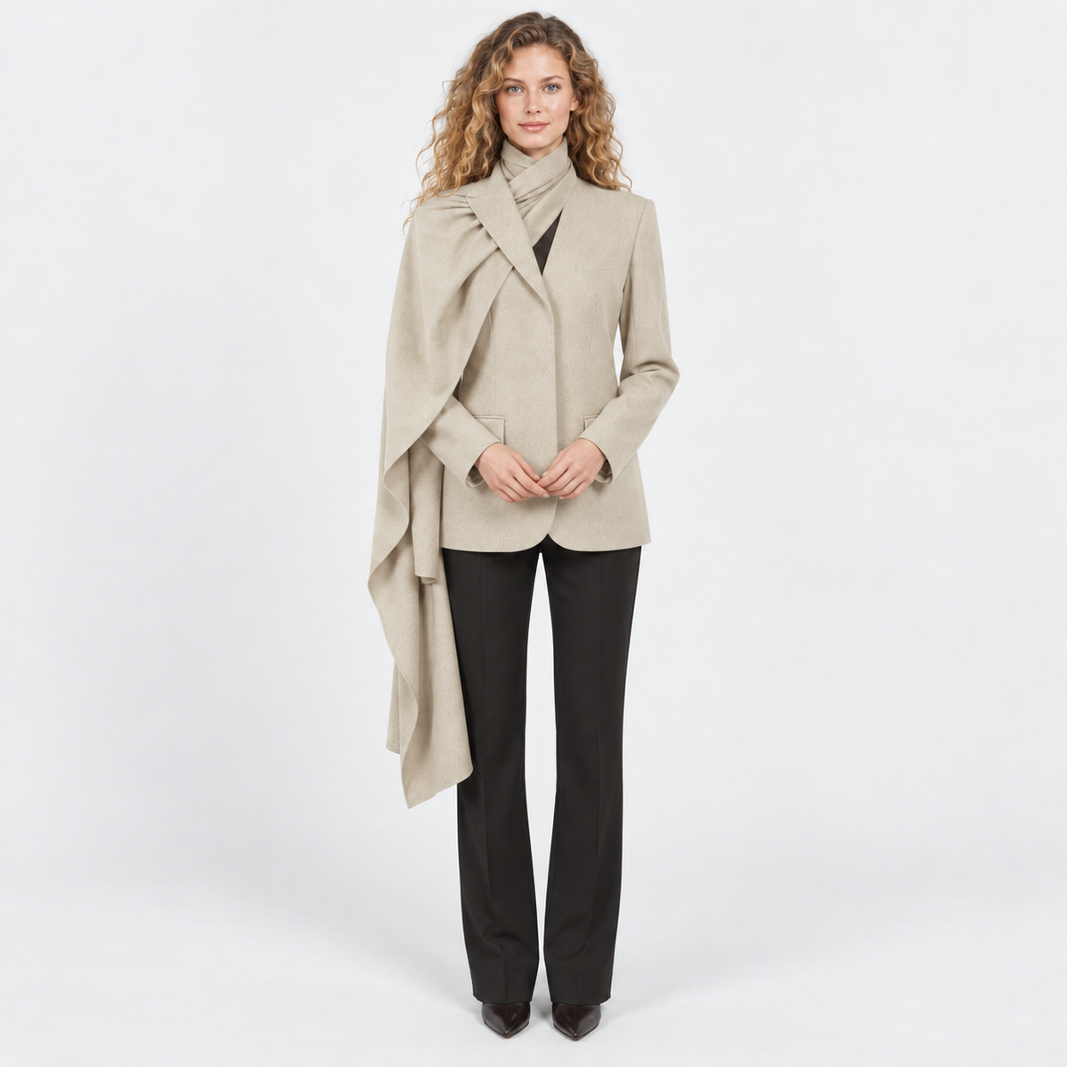 NAJAS | Women’s Elegant Casual Coat Refined Heritage Inspired Style