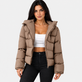 NAJAS | Women’s Zip Hoodie Jacket Solid Color Long Sleeve Casual Coat
