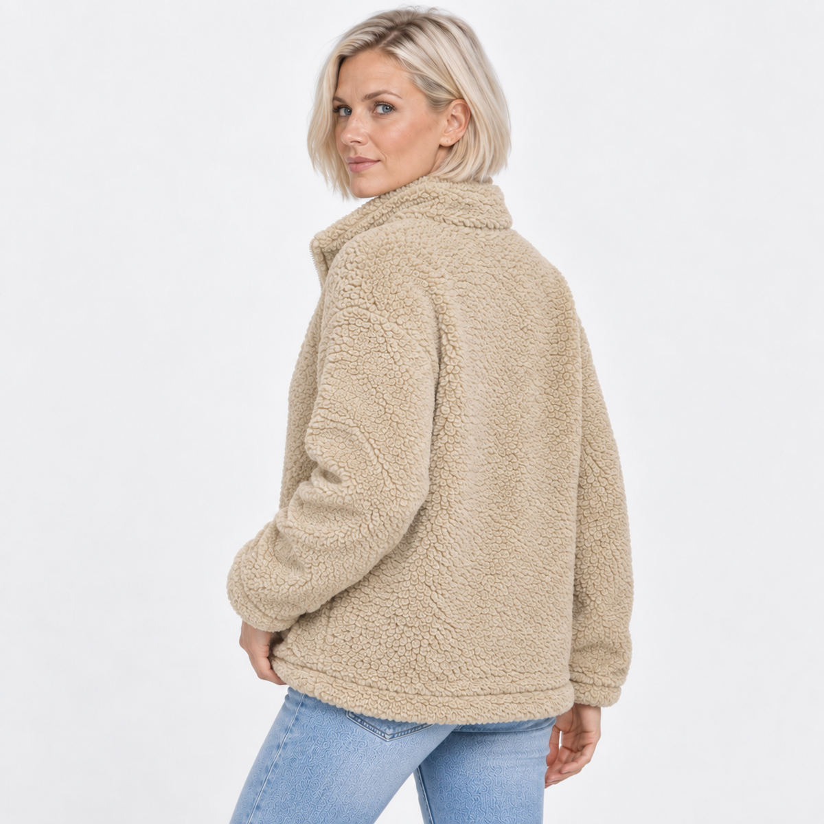NAJAS | Women’s Fleece Lined Jacket Soft Cozy Fall Winter Coat