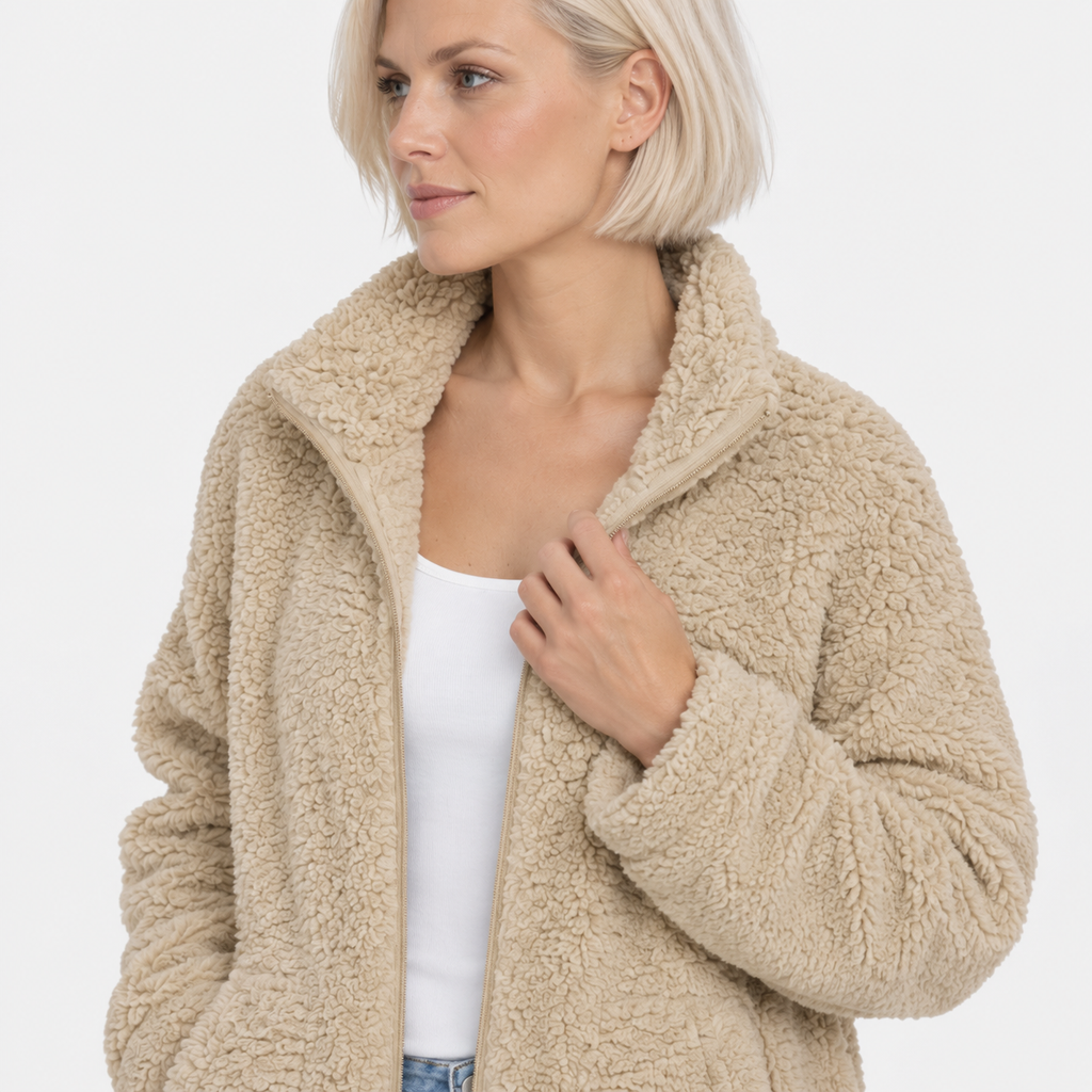 NAJAS | Women’s Fleece Lined Jacket Soft Cozy Fall Winter Coat