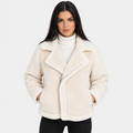 NAJAS | Women’s Short Jacket Lamb Velvet Style Casual Fashion Coat