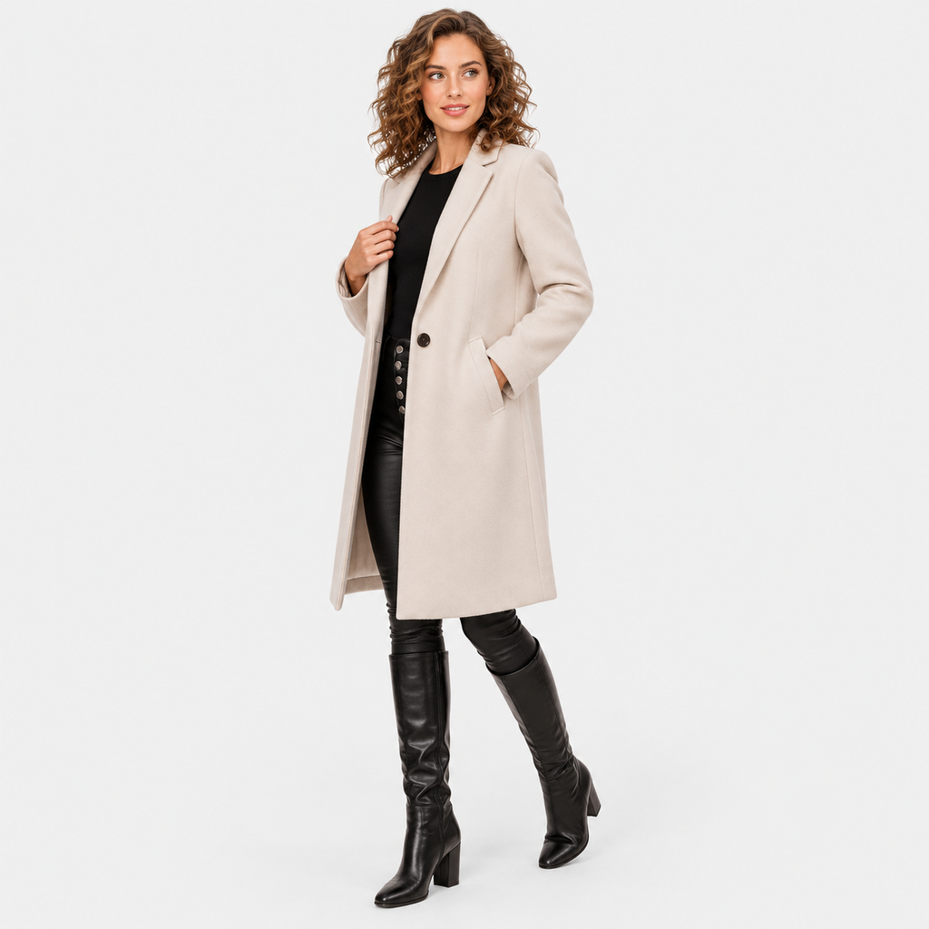 NAJAS | Women’s Oversized Winter Jacket Korean Bomber Warm Overcoat