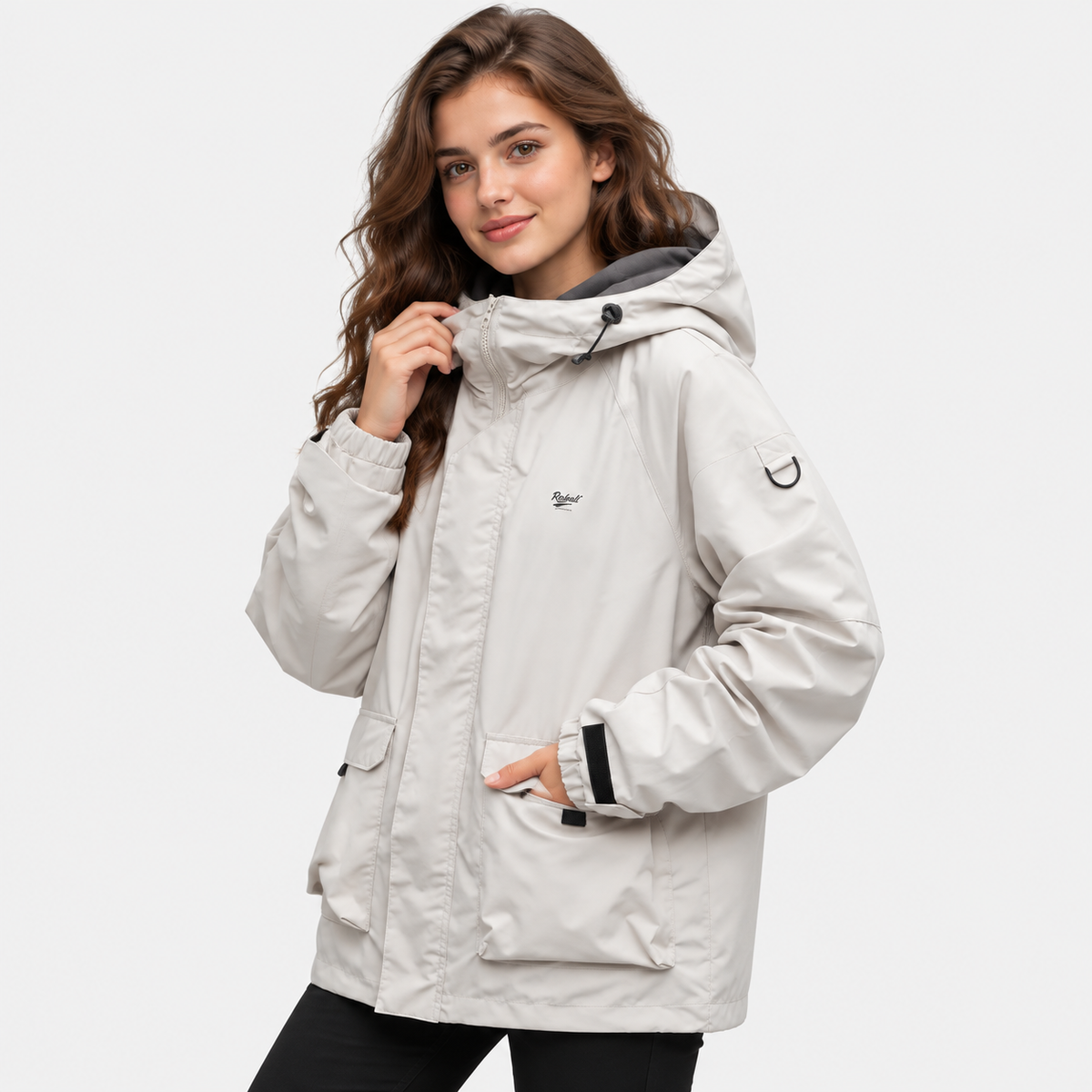 NAJAS | Women’s Lightweight Jacket Hooded Leisure Style Everyday Outerwear