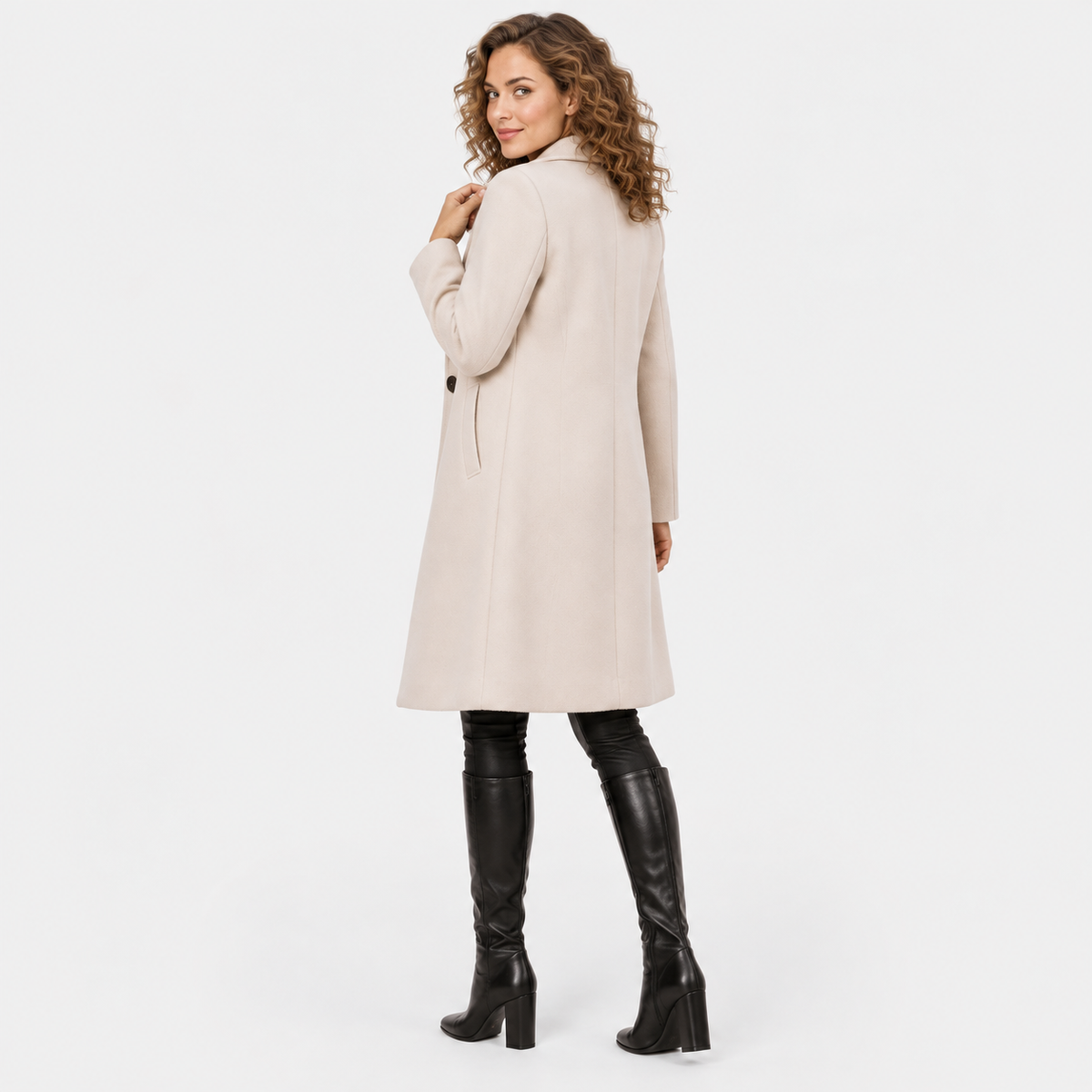 NAJAS | Women’s Oversized Winter Jacket Korean Bomber Warm Overcoat