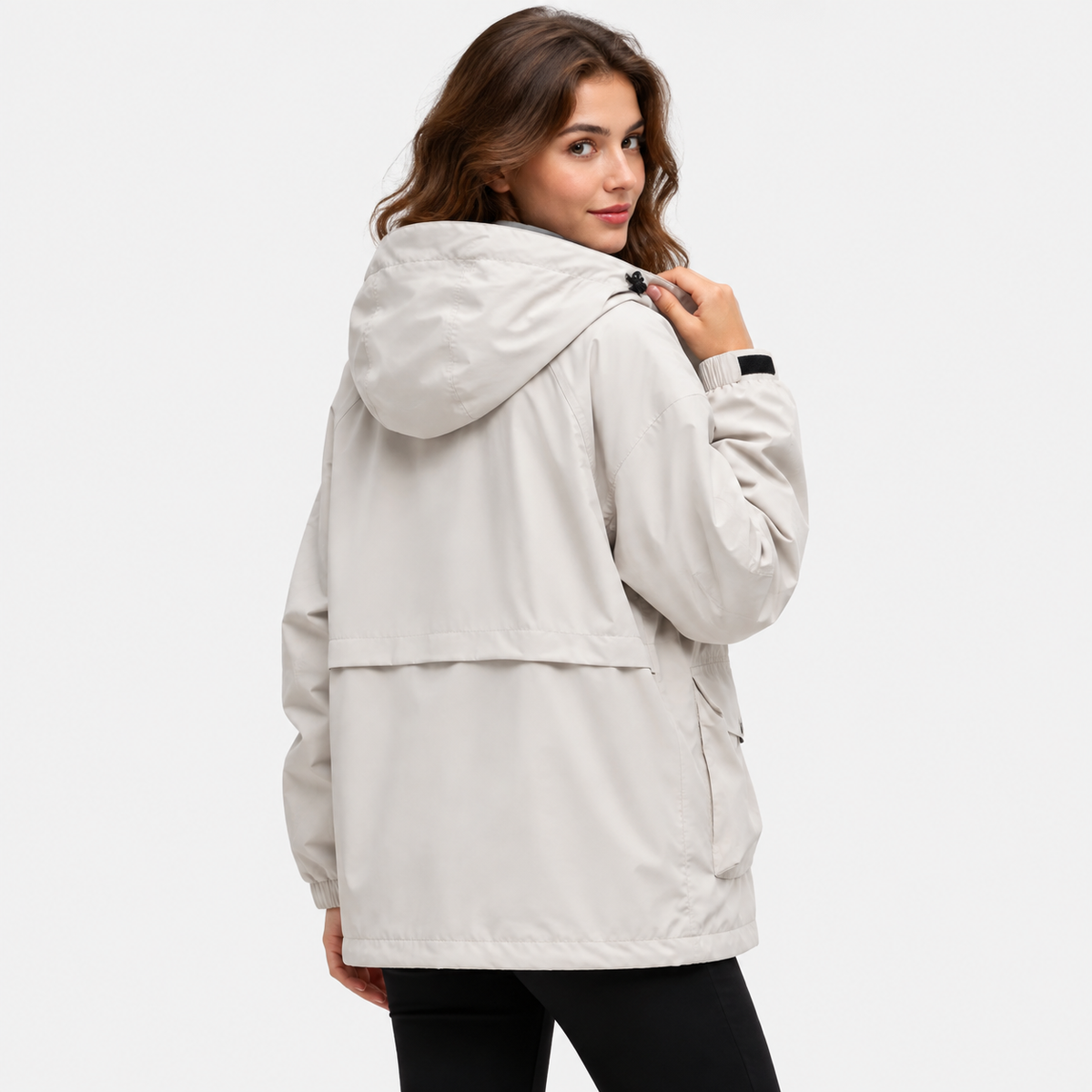 NAJAS | Women’s Lightweight Jacket Hooded Leisure Style Everyday Outerwear