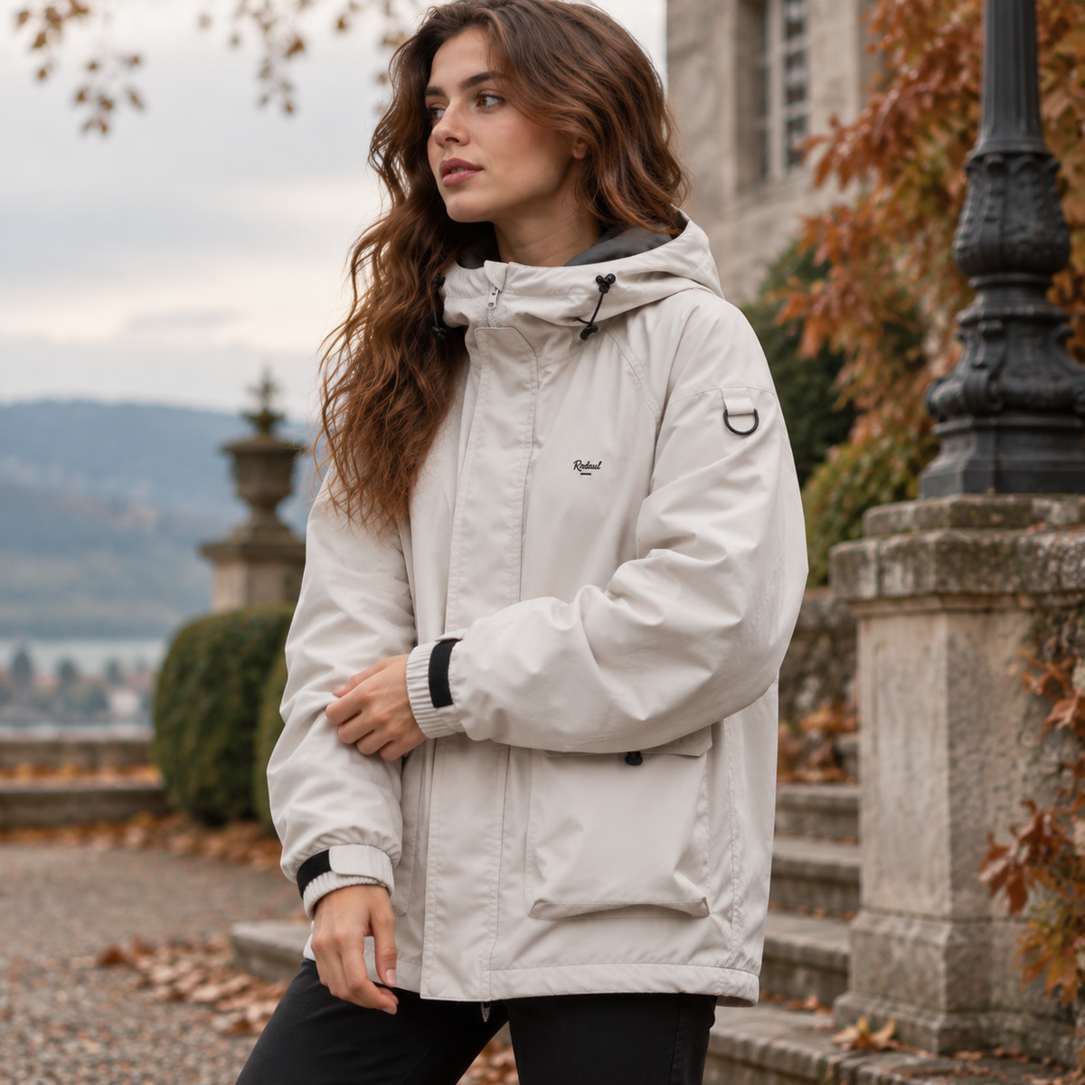 NAJAS | Women’s Lightweight Jacket Hooded Leisure Style Everyday Outerwear