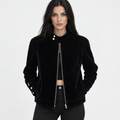 NAJAS | Women’s Vintage Jacket Button Detail Long Sleeve Casual Coat
