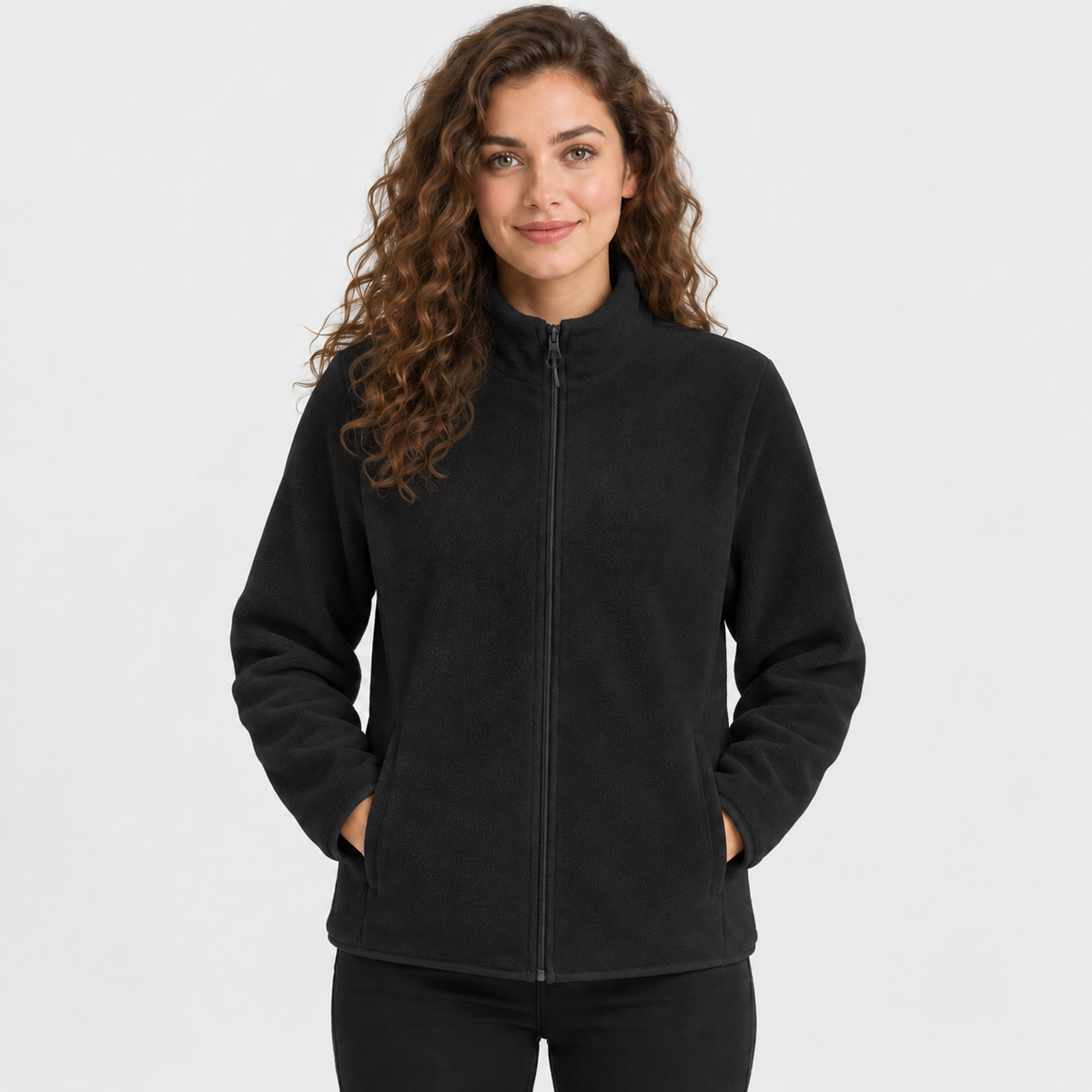 NAJAS | Women’s Fleece Jacket Double Layer Lined Warm Winter Outerwear