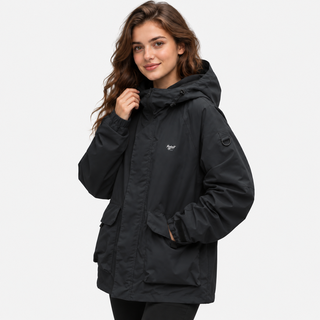 NAJAS | Women’s Lightweight Jacket Hooded Leisure Style Everyday Outerwear