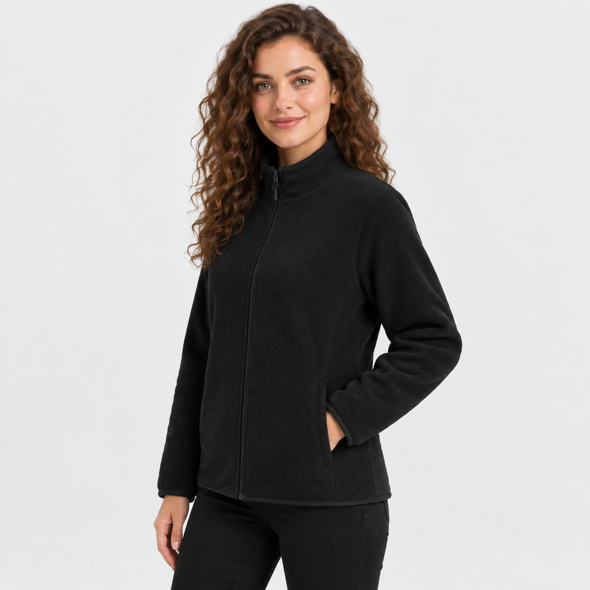 NAJAS | Women’s Fleece Jacket Double Layer Lined Warm Winter Outerwear