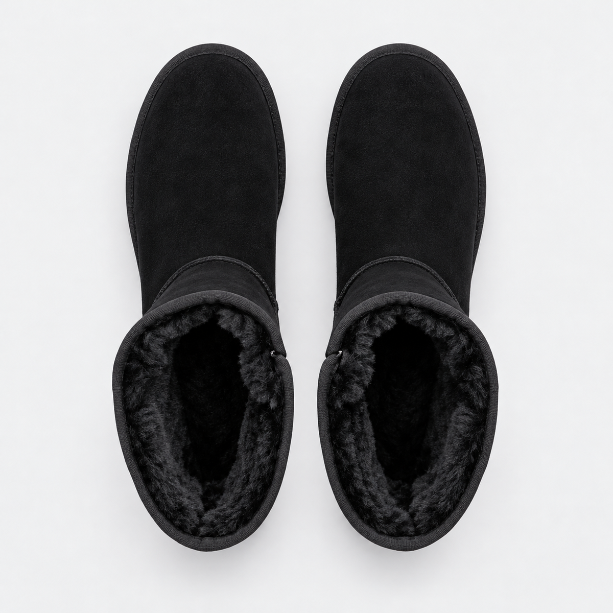 NAJAS | Women's Suede Knee High Winter Boots with Fleece Lining
