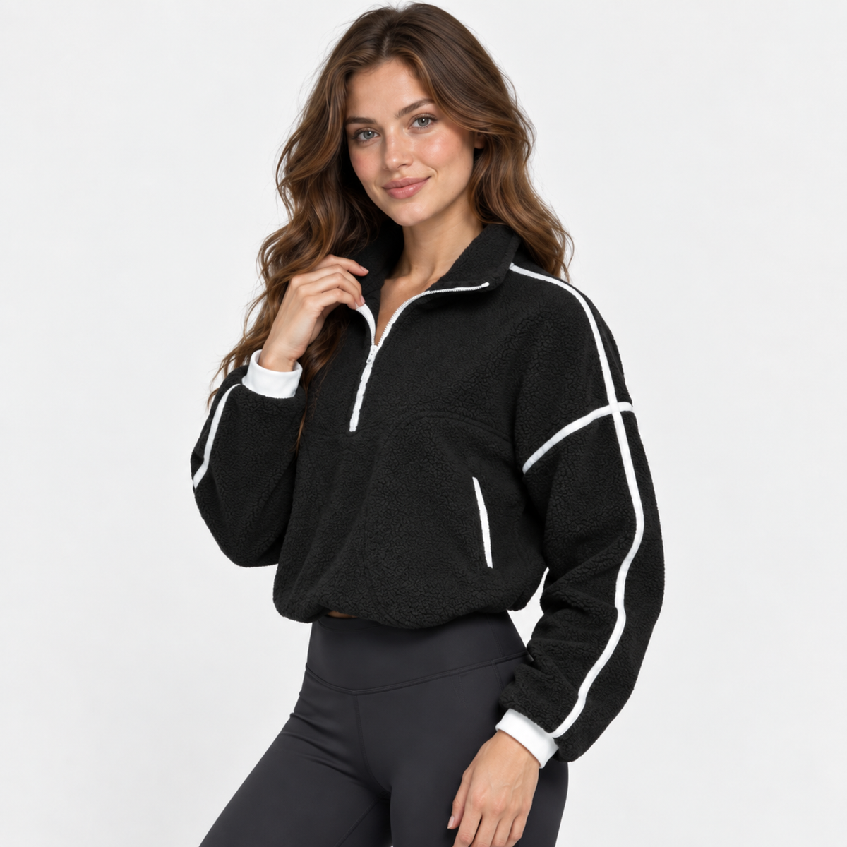 NAJAS | Women’s Fleece Jacket Warm Windproof Winter Outdoor Coat