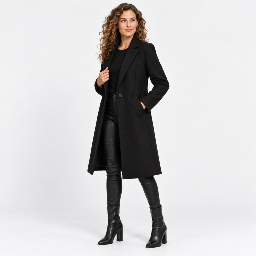NAJAS | Women’s Oversized Winter Jacket Korean Bomber Warm Overcoat