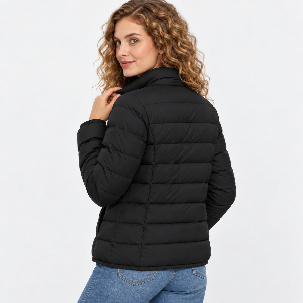 NAJAS | Women’s Puffer Jacket Slim Fit Warm Winter Korean Style Coat