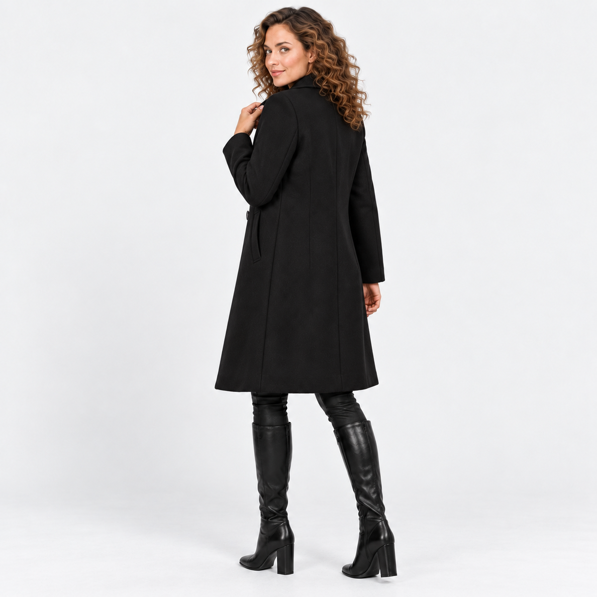 NAJAS | Women’s Oversized Winter Jacket Korean Bomber Warm Overcoat