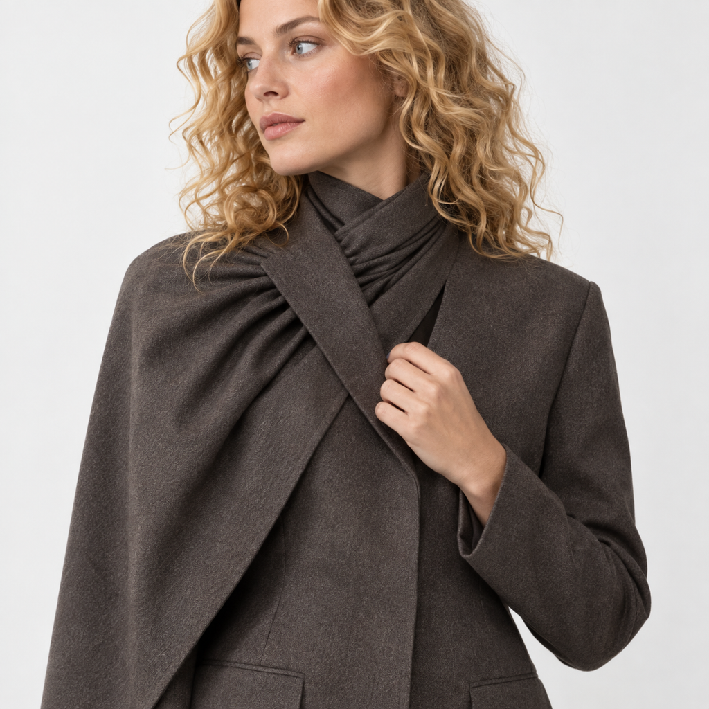 NAJAS | Women’s Elegant Casual Coat Refined Heritage Inspired Style