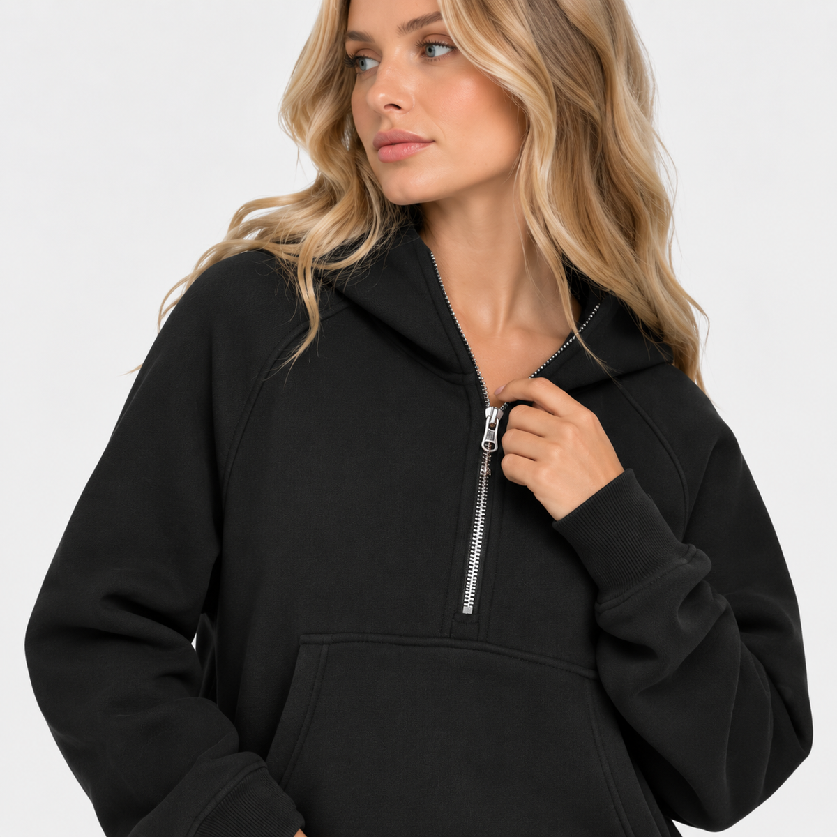 NAJAS | Men’s Hooded Sweater Warm Zip Pullover Casual Hoodie
