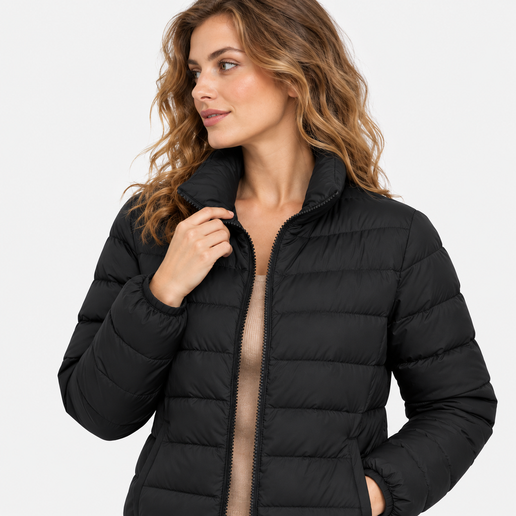 NAJAS | Women’s Puffer Jacket Slim Fit Warm Winter Korean Style Coat
