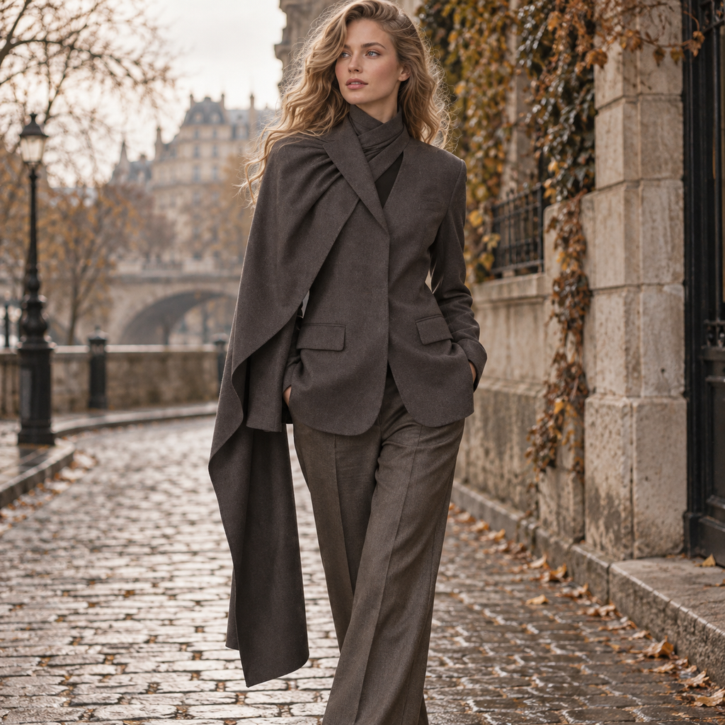 NAJAS | Women’s Elegant Casual Coat Refined Heritage Inspired Style