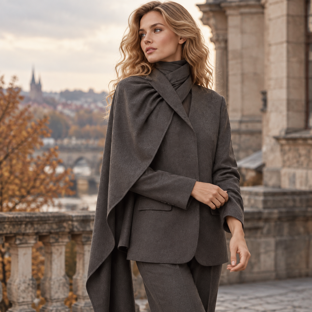 NAJAS | Women’s Elegant Casual Coat Refined Heritage Inspired Style
