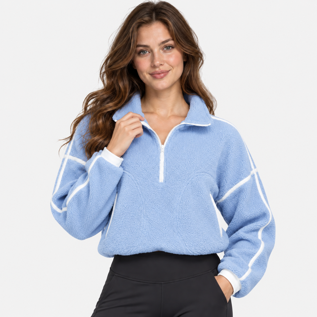NAJAS | Women’s Fleece Jacket Warm Windproof Winter Outdoor Coat