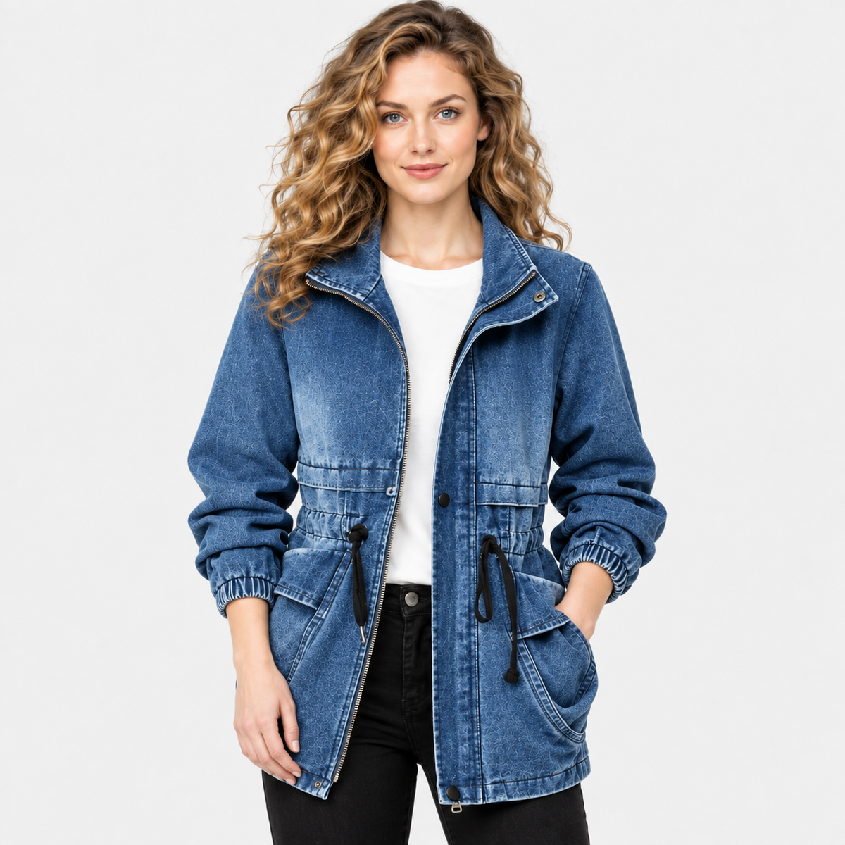 NAJAS | Women’s Leather Jacket Goat Skin Urban Style Casual Outerwear