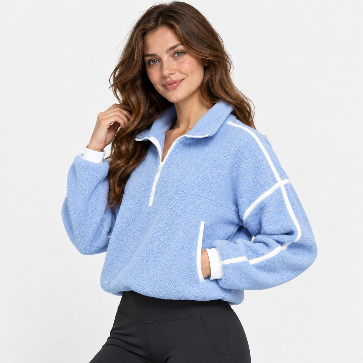 NAJAS | Women’s Fleece Jacket Warm Windproof Winter Outdoor Coat
