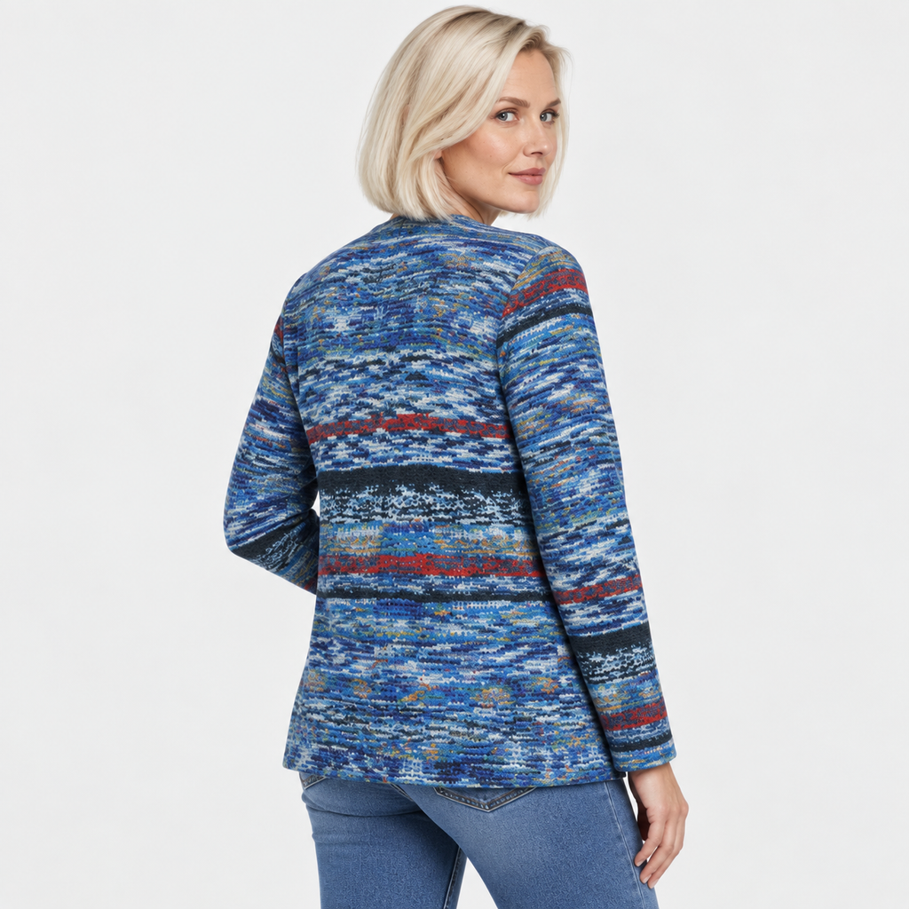 NAJAS | Women’s Long Sleeve Cardigan Knitwear Elegant Fall Layering Top
