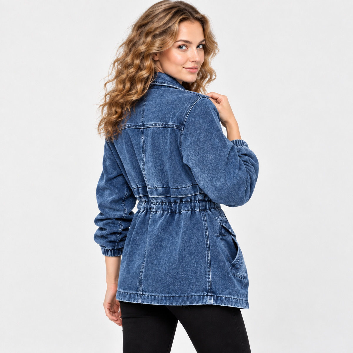 NAJAS | Women’s Leather Jacket Goat Skin Urban Style Casual Outerwear